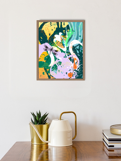 Libélula I · Premium quality paper poster