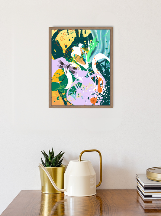 Libélula I · Premium quality paper poster