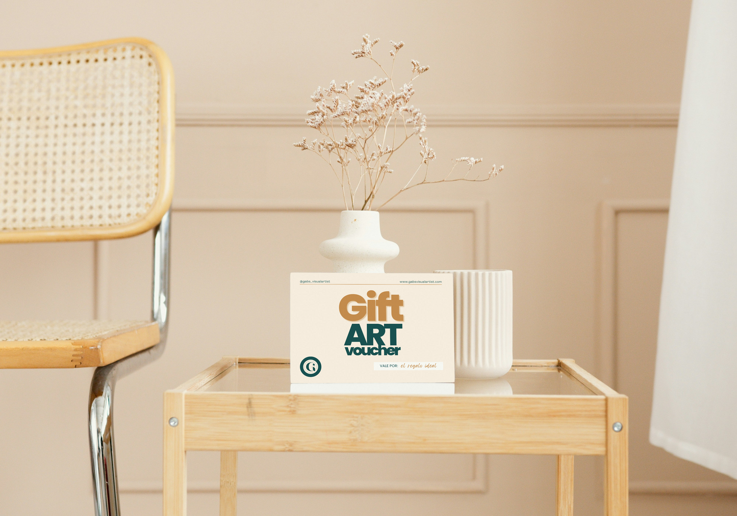 Si no sabes qué elegir, nuestra "GIFT ART VOUCHER" es para vos! - GAB'S VISUAL ARTIST ©