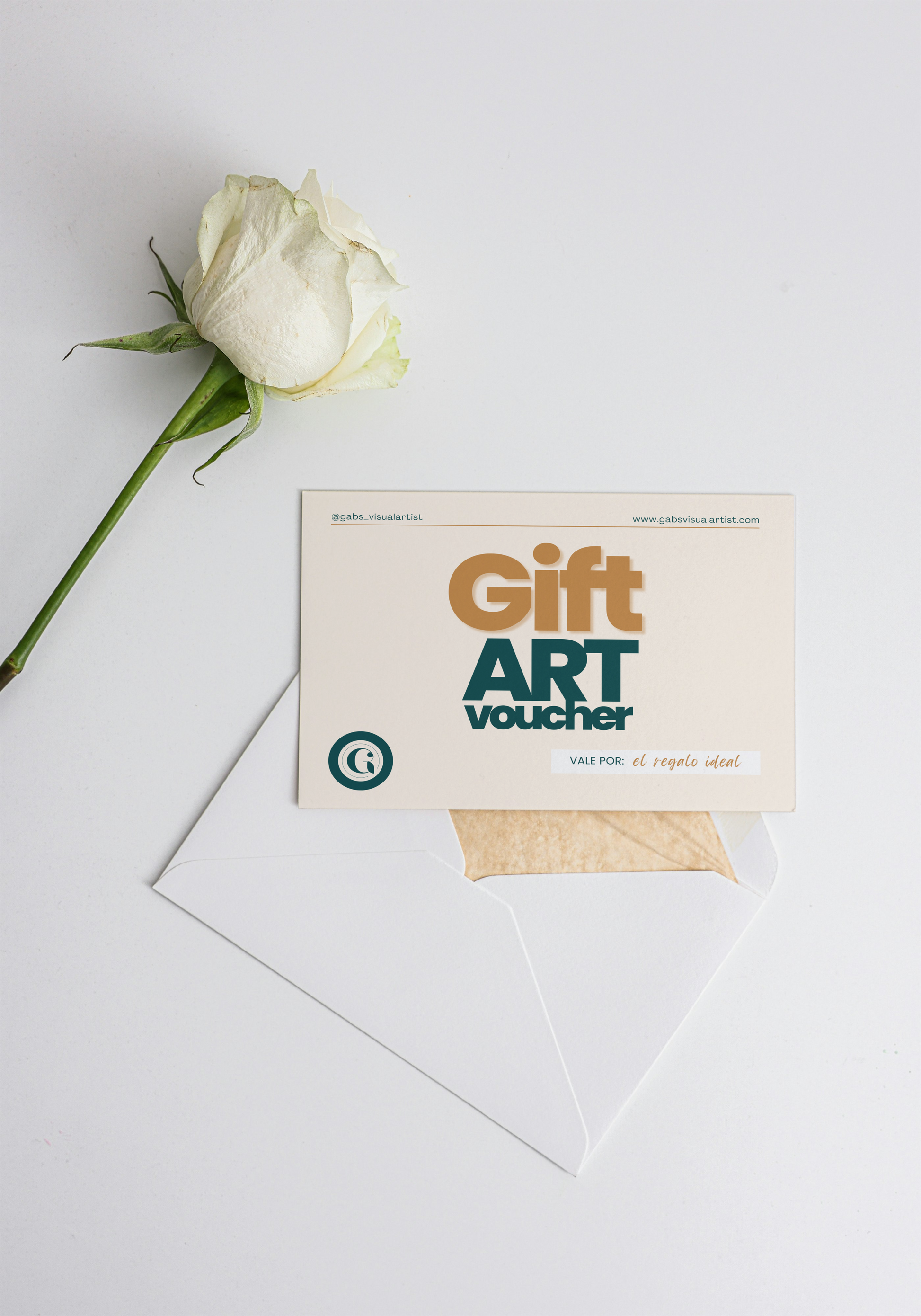 Si no sabes qué elegir, nuestra "GIFT ART VOUCHER" es para vos! - GAB'S VISUAL ARTIST ©