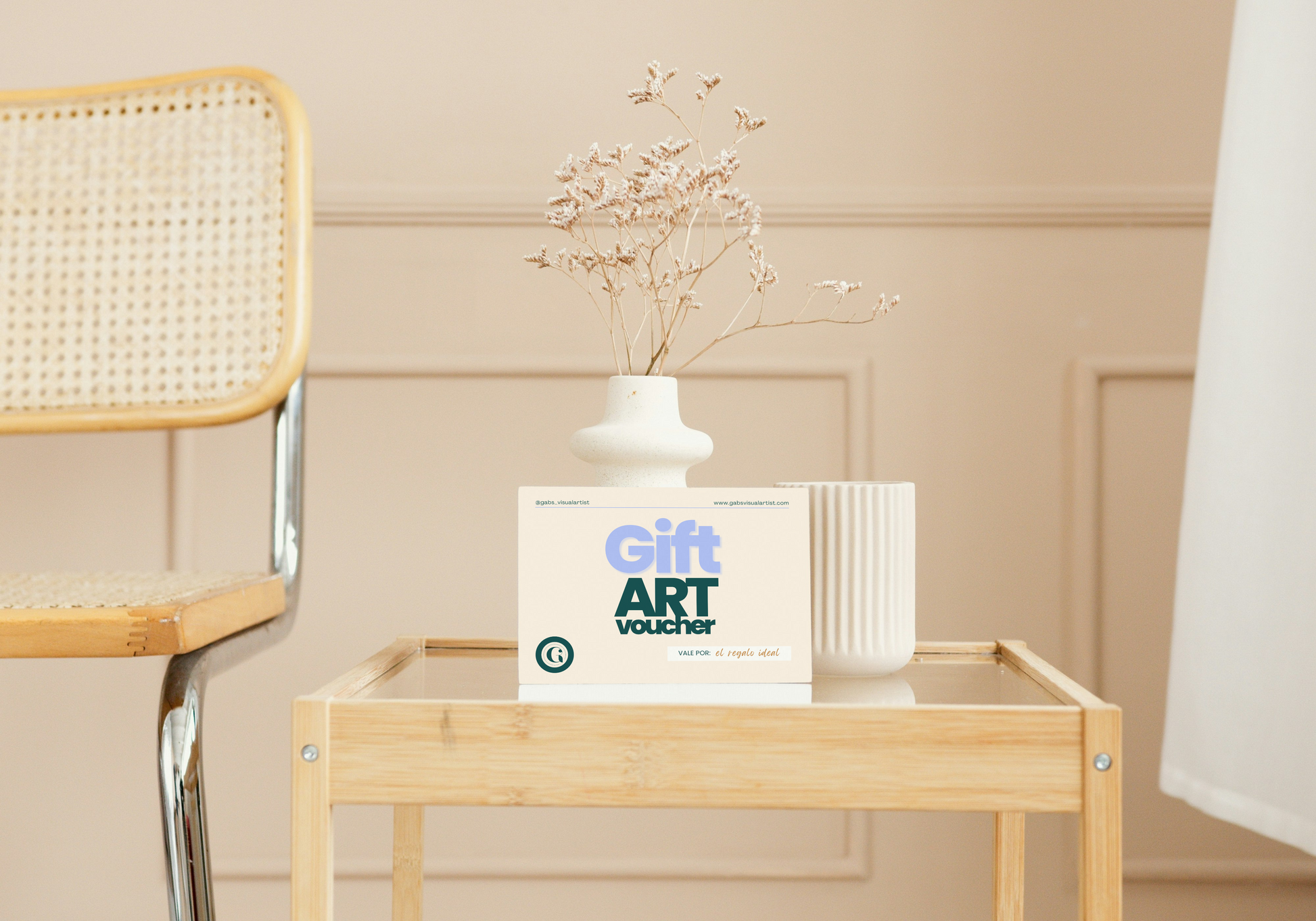 Si no sabes qué elegir, nuestra "GIFT ART VOUCHER" es para vos! - GAB'S VISUAL ARTIST ©