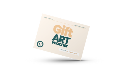 Si no sabes qué regalar, nuestra “GIFT ART VOUCHER” es la opción ideal. - GAB’S VISUAL ARTIST ©