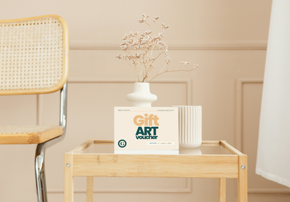 Si no sabes qué regalar, nuestra “GIFT ART VOUCHER” es la opción ideal. - GAB’S VISUAL ARTIST ©