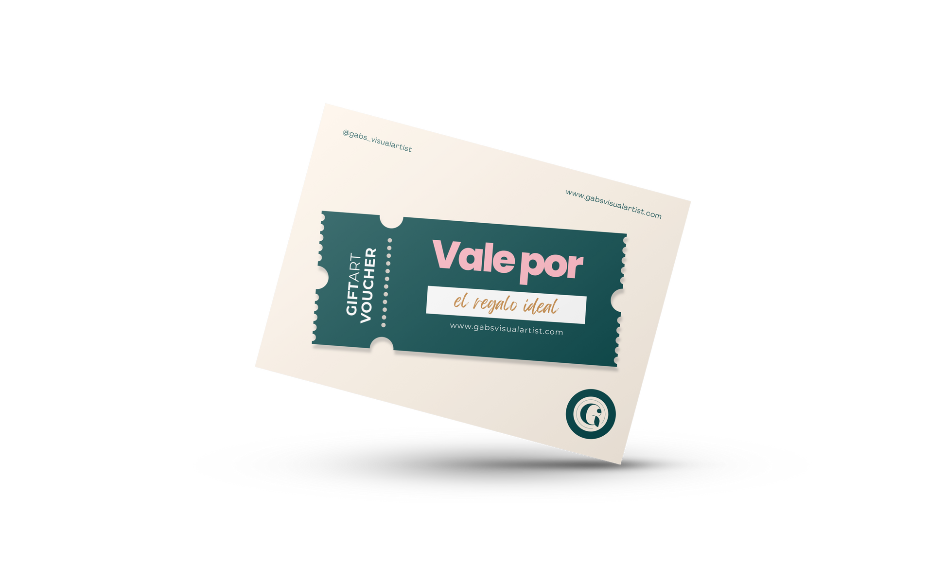 No lo pienses más y sorprende a tus seres queridos con nuestra “GIFT ART VOUCHER” de GAB’S VISUAL ARTIST ©