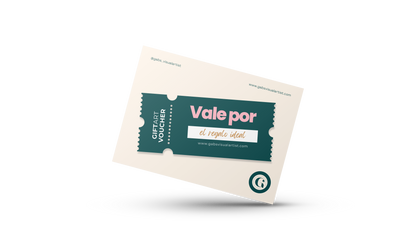 No lo pienses más y sorprende a tus seres queridos con nuestra “GIFT ART VOUCHER” de GAB’S VISUAL ARTIST ©