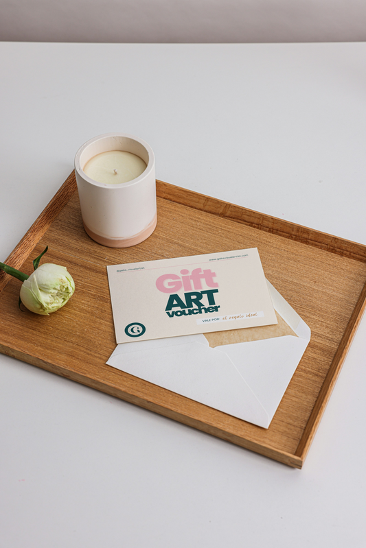 No lo pienses más y sorprende a tus seres queridos con nuestra “GIFT ART VOUCHER” de GAB’S VISUAL ARTIST ©