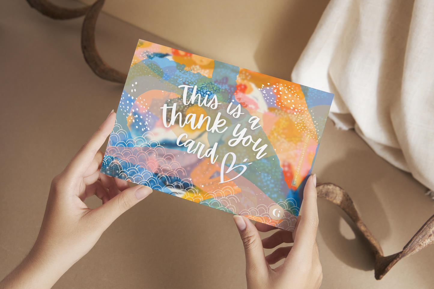 THANKS CARD