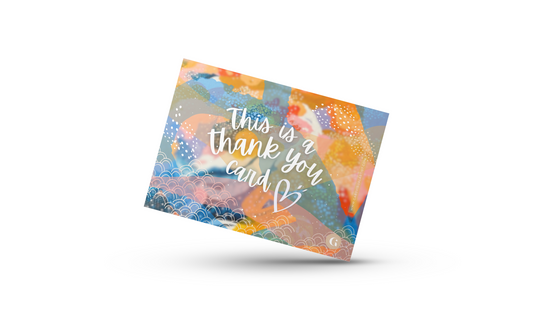 THANKS CARD