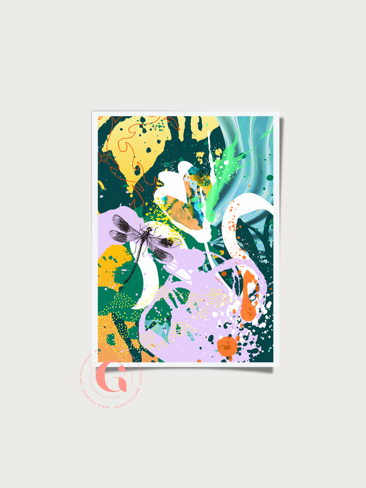 Libélula I · Premium quality paper poster